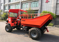 Красный цвет управление рулем 4 шасси трактора фермы тонны мини отчетливо произношенное полностью гидравлическое поставщик